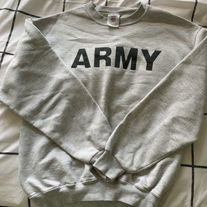 Vintage army crewneck